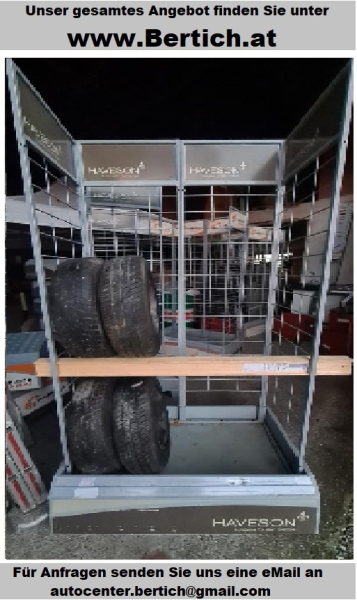 Gitterboxen, Holzlagerboxen, Reifenständer, Werbeaufsteller